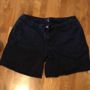 Lane Bryant Navy Blue Shorts
